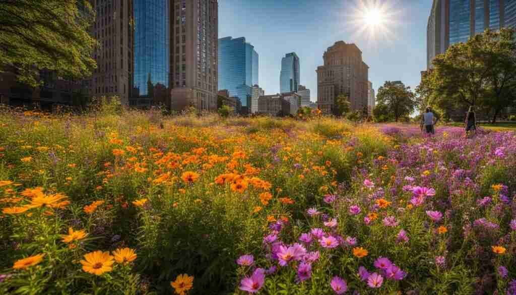 Missouri wildflowers in the community