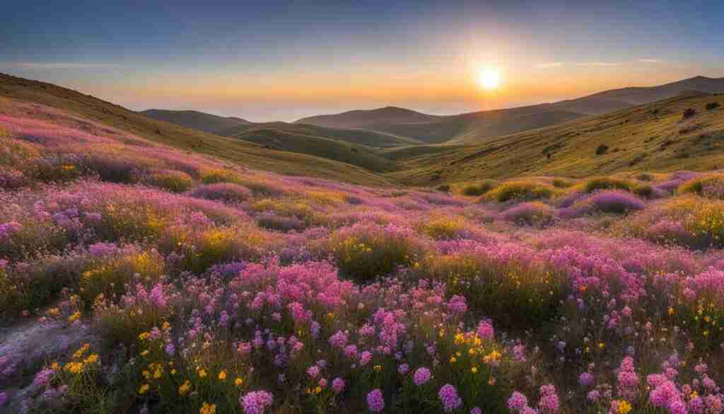 Native Tunisian Wildflowers