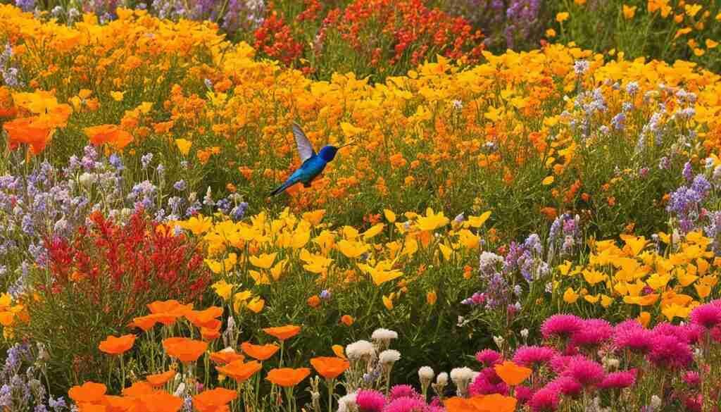 Native Wildflowers in Aguascalientes Mexico