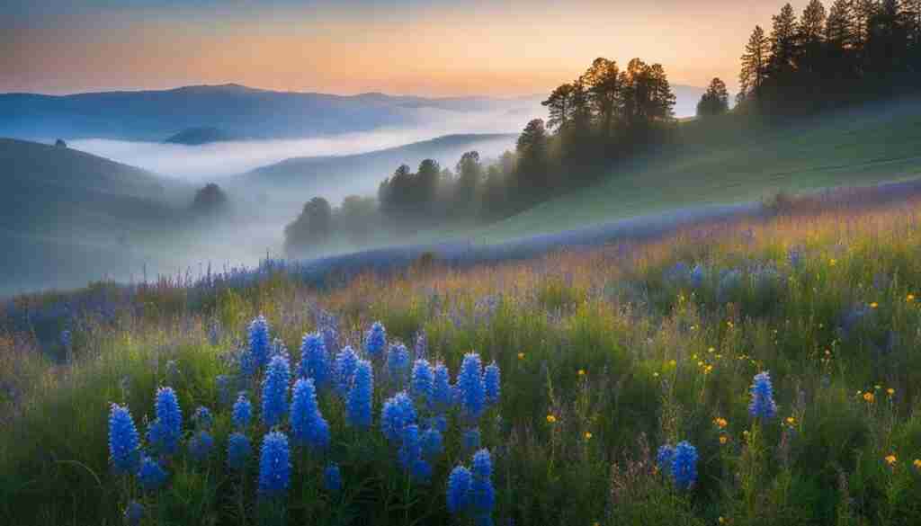 New Jersey Blue Wildflowers