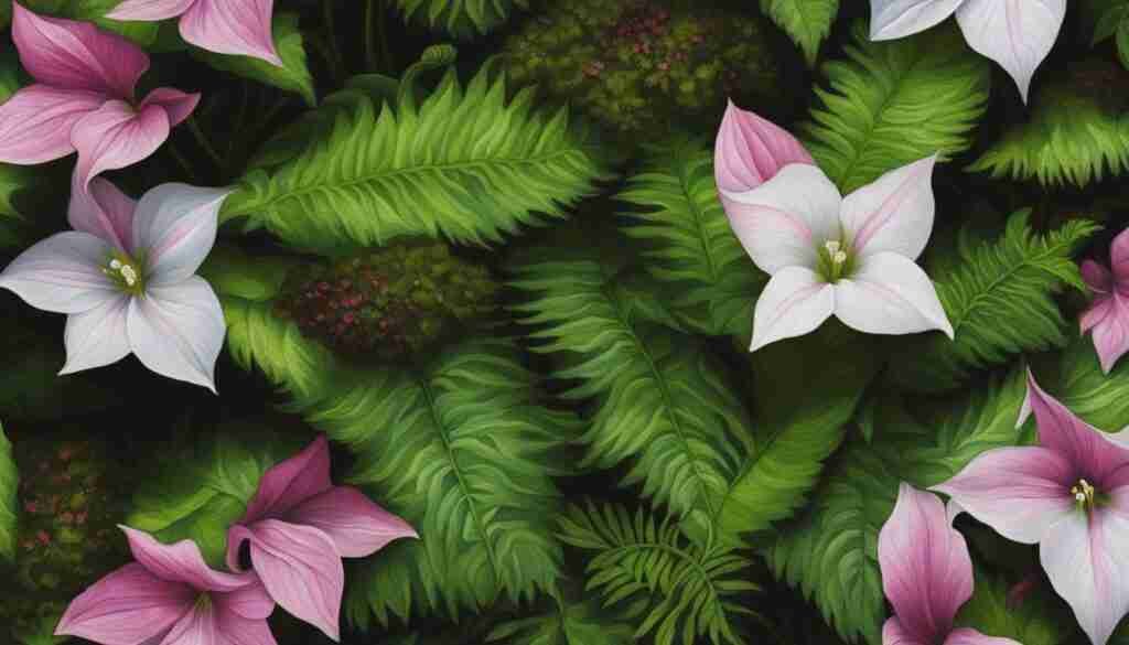 Painted trillium Painted trillium