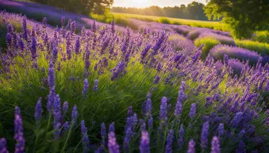 Purple Wildflowers in Indiana