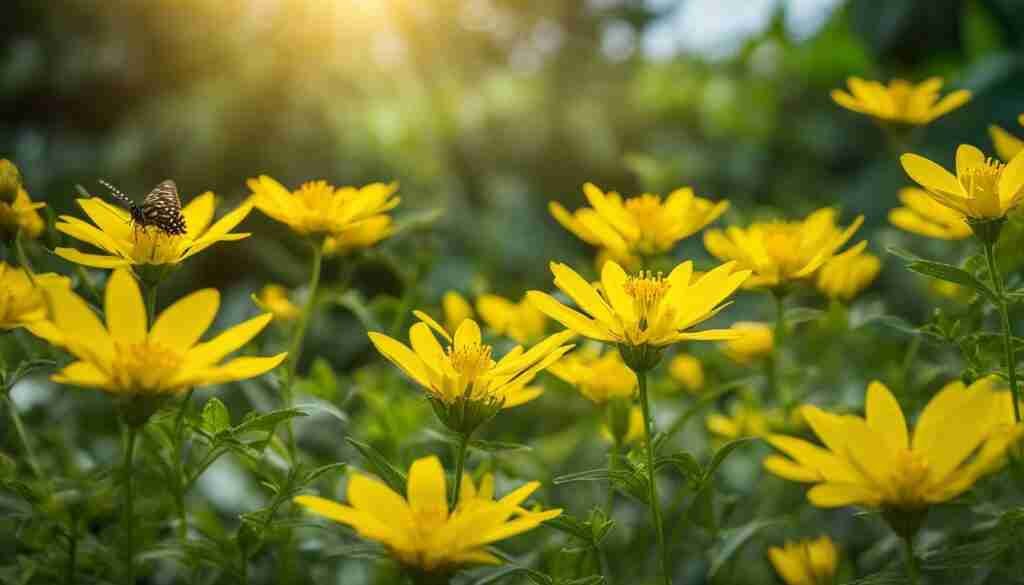 Singapore wildflower garden