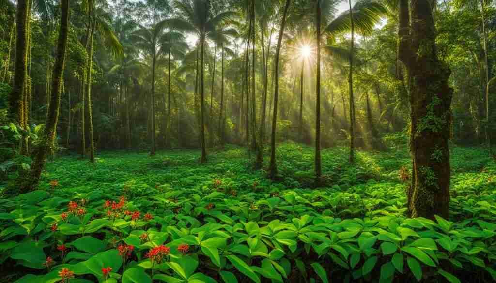 Suriname wildflower ecotourism