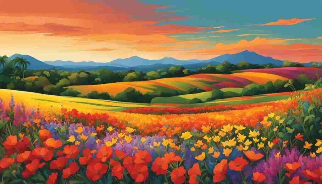 Tabasco Mexico Wildflowers