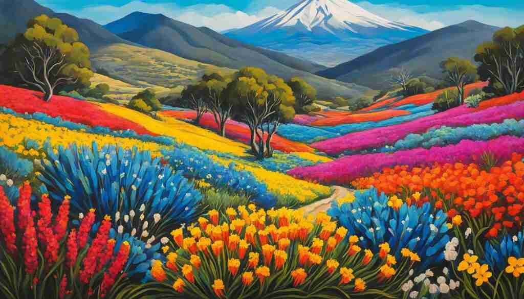 Tlaxcala Mexico Wildflowers