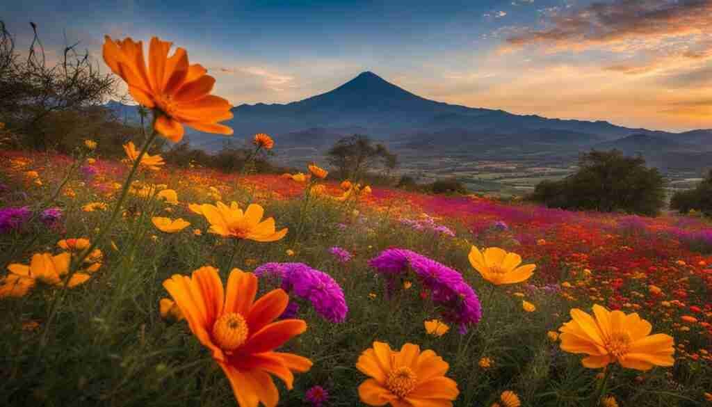 Tlaxcala Mexico Wildflowers