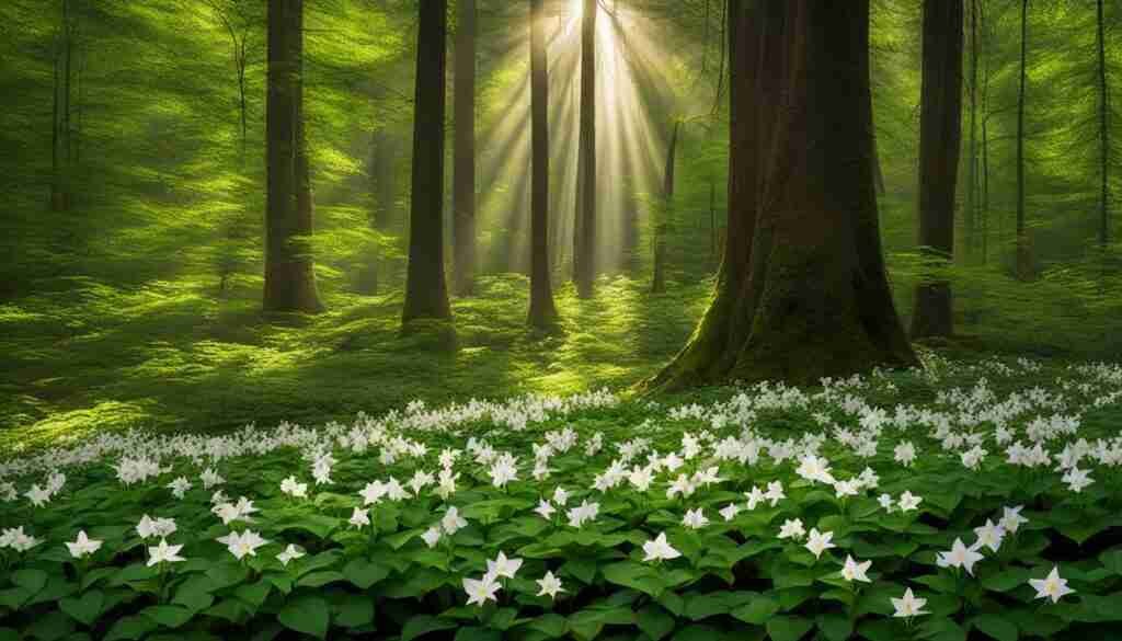 Trillium - Lovely Spring Woodland Flower