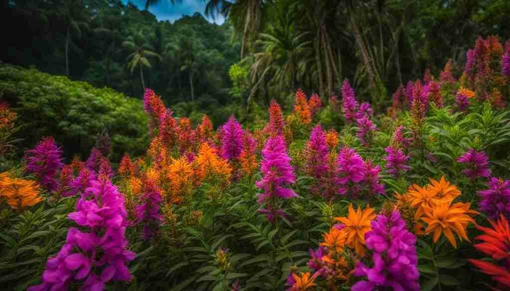 Tuvalu wildflowers