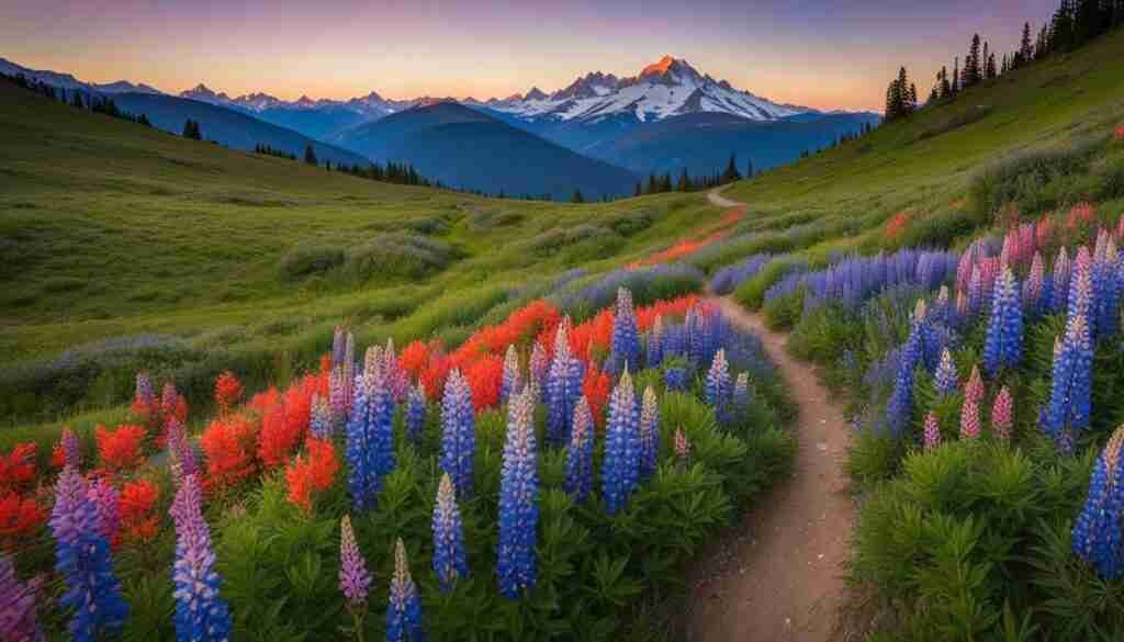 Washington wildflower trails