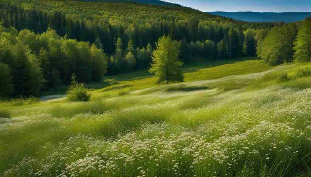 White wildflowers in Quebec White wildflowers in Quebec