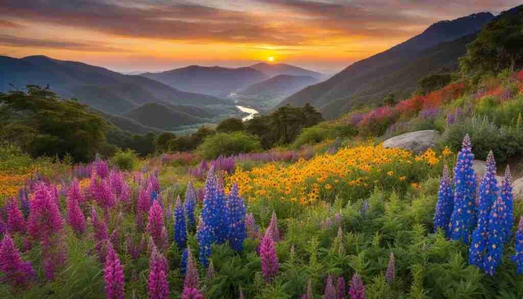 Wildflower Gardens in Santa Catarina