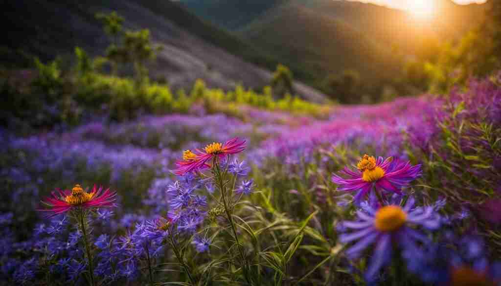 Wildflower photography in Thailand