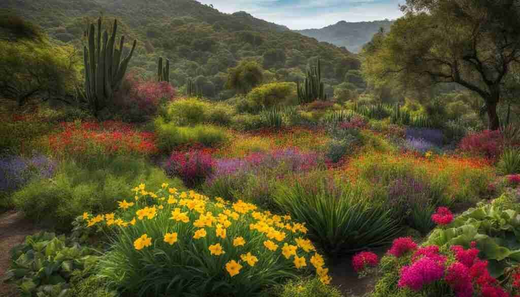 Wildflowers in Michoacan Mexico