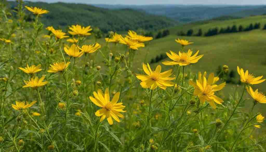 Yellow Wildflowers in Tennessee