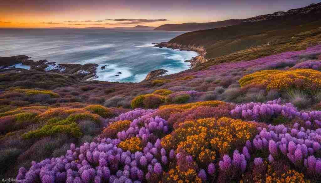 coastal heaths in Tasmania