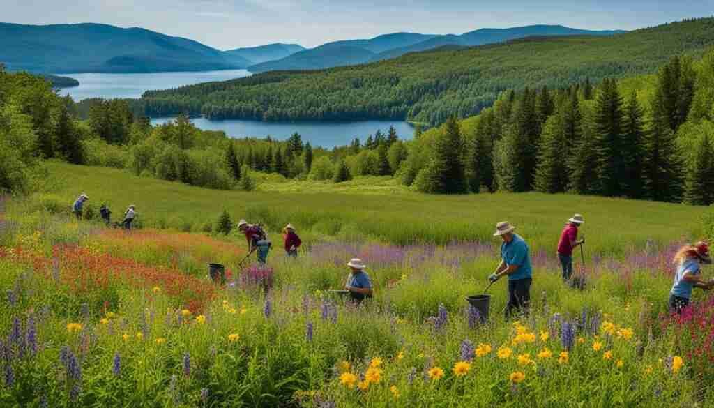 conservation efforts for Vermont wildflowers