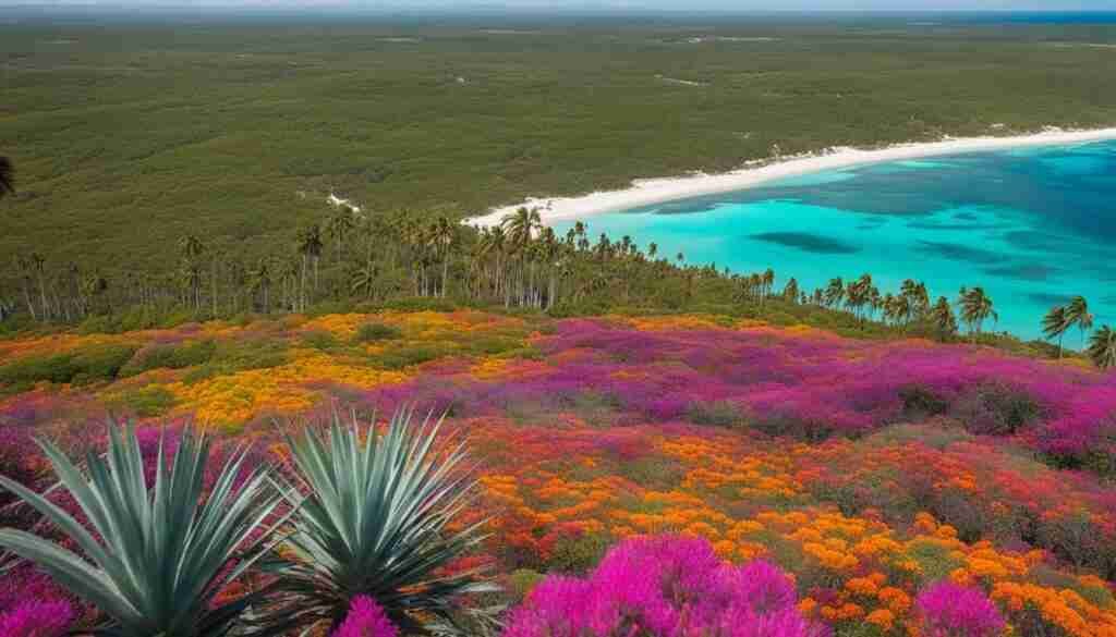 endemic wildflowers in Quintana Roo