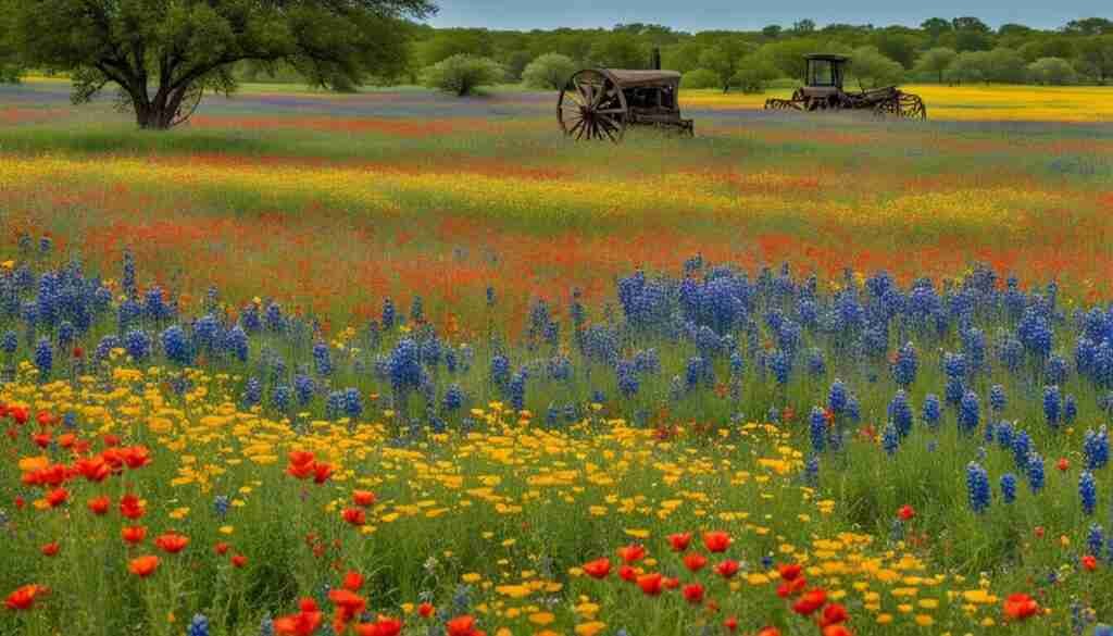 history of Texas wildflowers