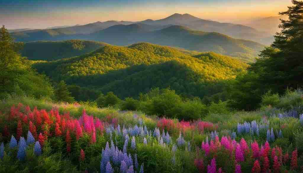 mountain flowers Virginia