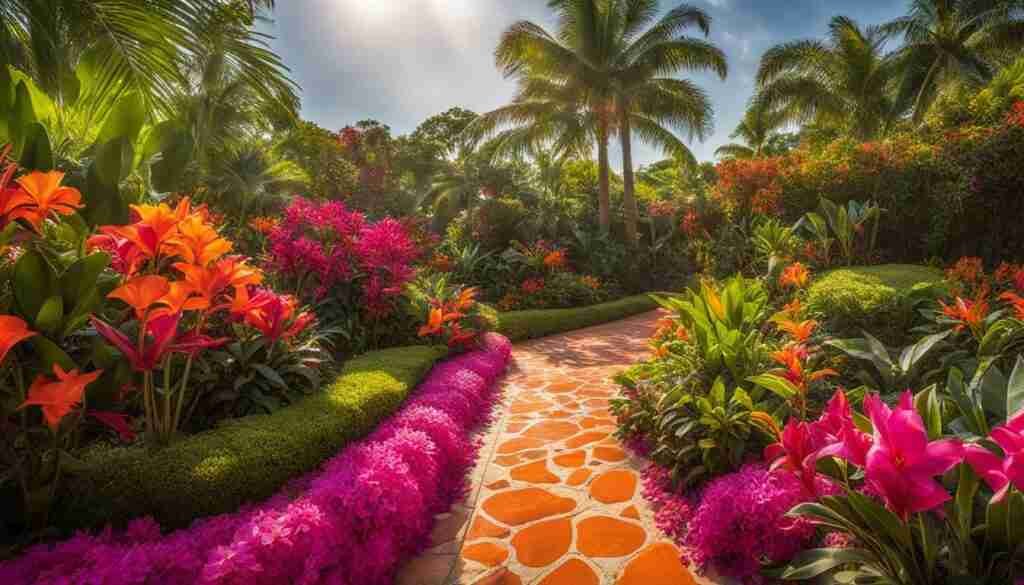 tropical flowers Bahia Brazil