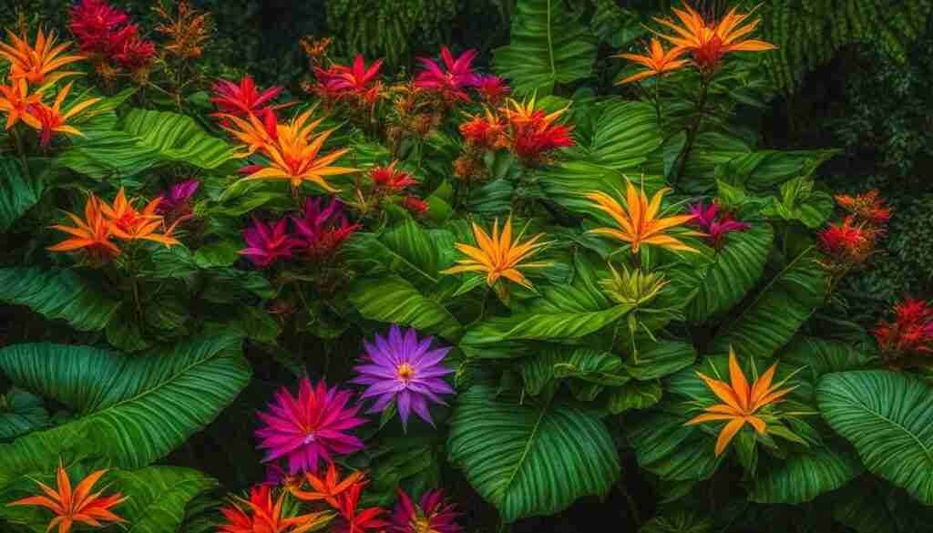 tropical wildflowers Suriname