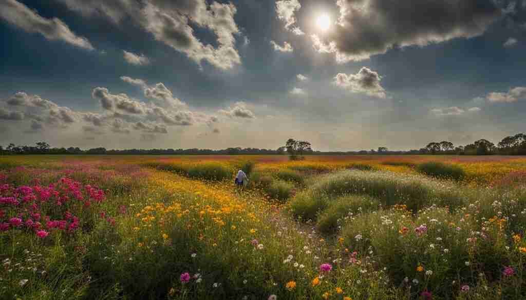 weed control in wildflower plantings