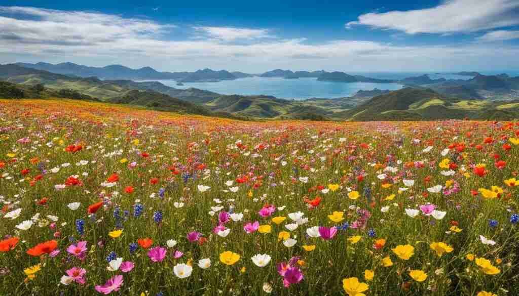 wildflower fields in Santa Catarina
