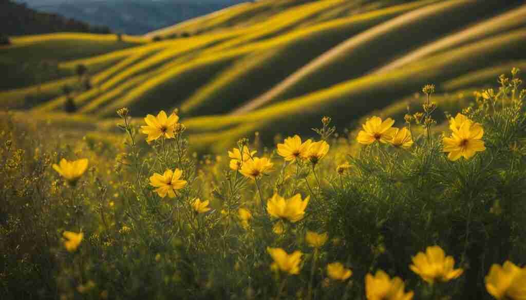 wildflower photography in Spain