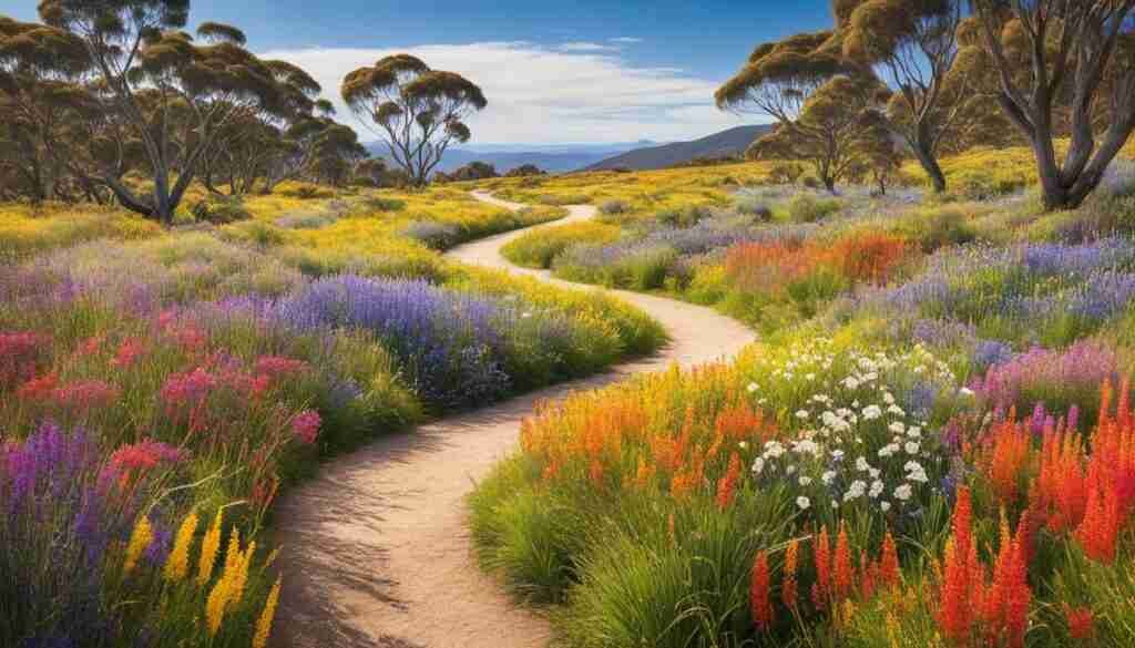 wildflower trails in Victoria wildflower trails in Victoria