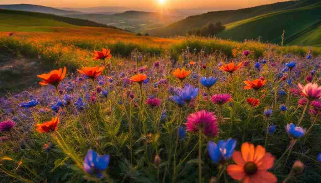 wildflowers in Serbia