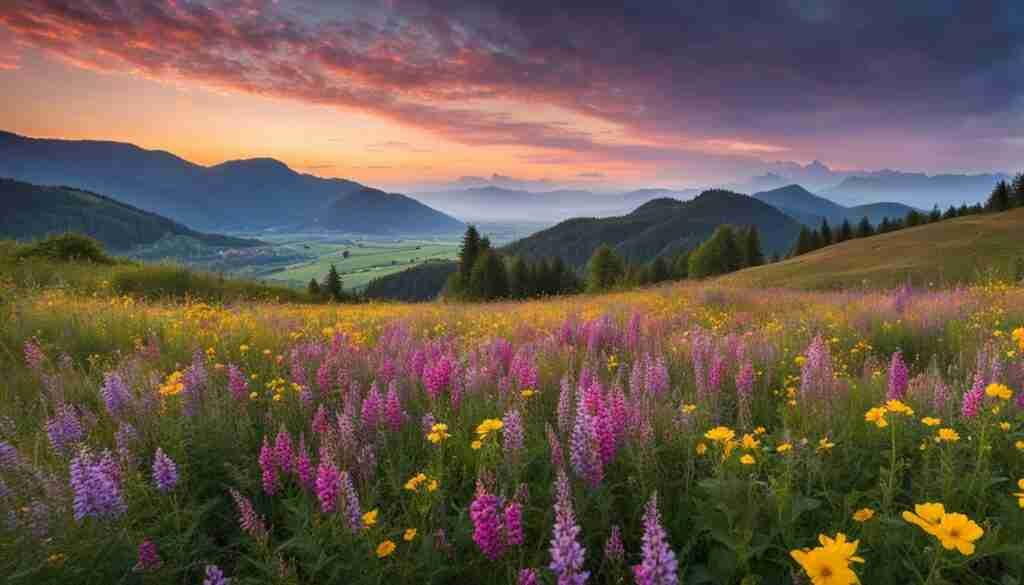 wildflowers in Slovenia