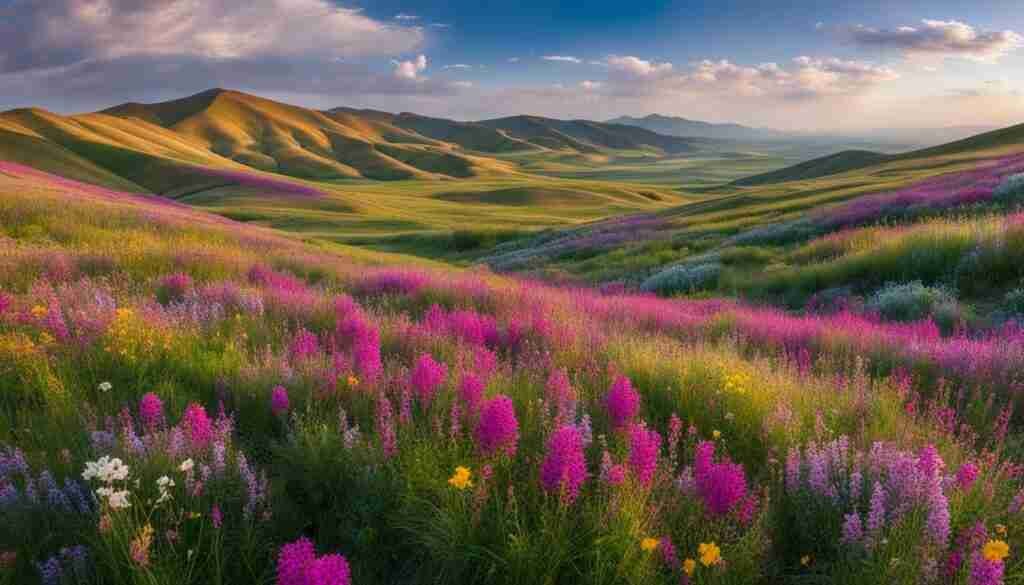 wildflowers in Uzbekistan wildflowers in Uzbekistan