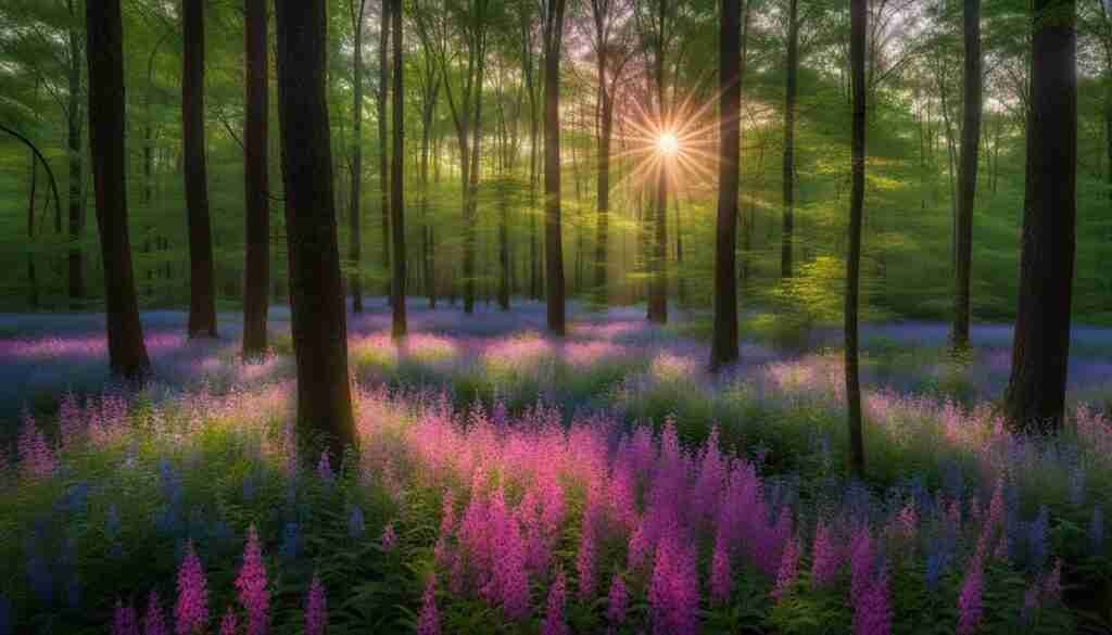 woodland flowers Virginia