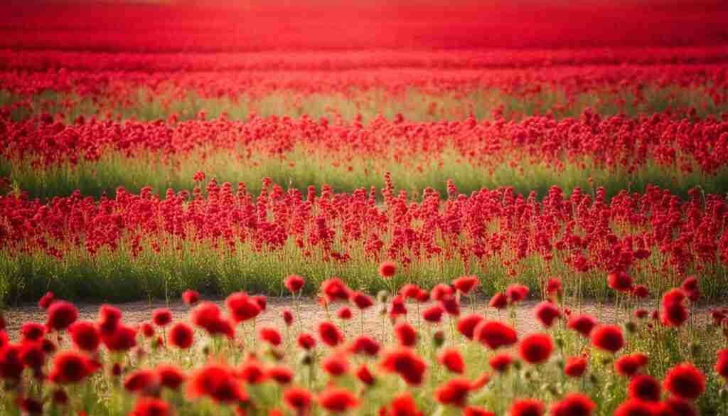 Different Shades of Red Floral Blooms Different Shades of Red Floral Blooms