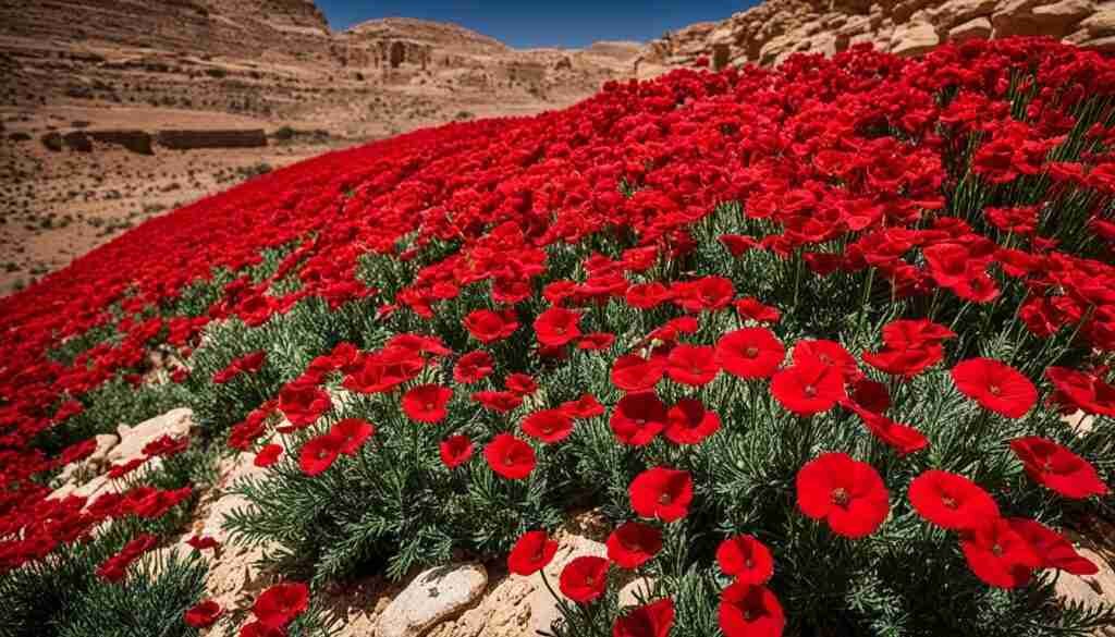 Different Shades of Red Floral Blooms Different Shades of Red Floral Blooms