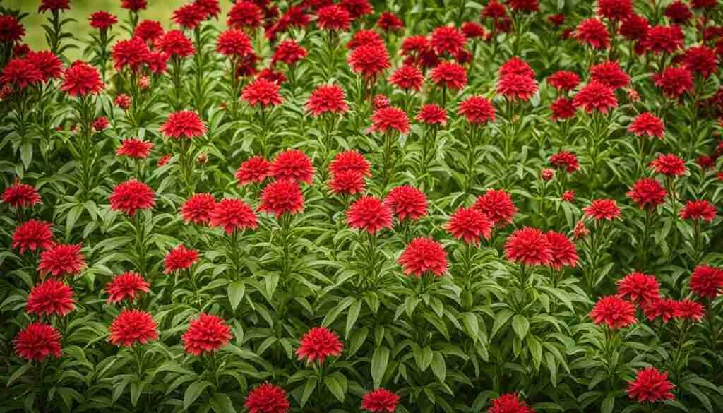 Different Shades of Red Floral Blooms Different Shades of Red Floral Blooms