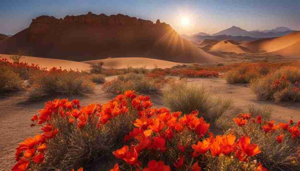 Djibouti floral landscape