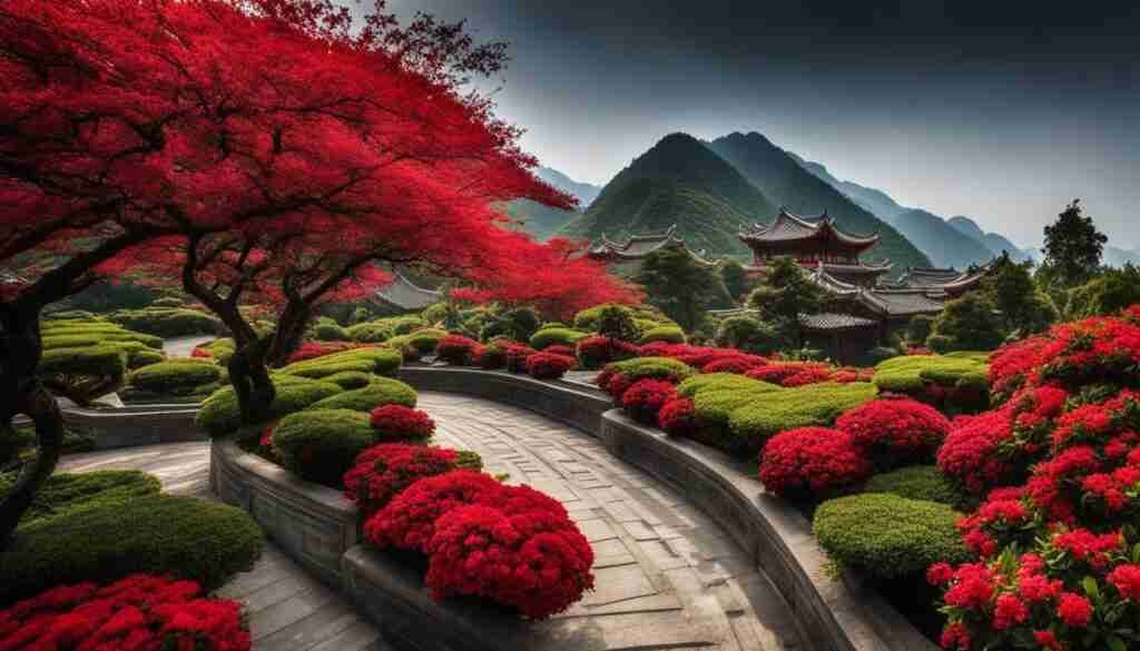 Exotic Red Flowers China