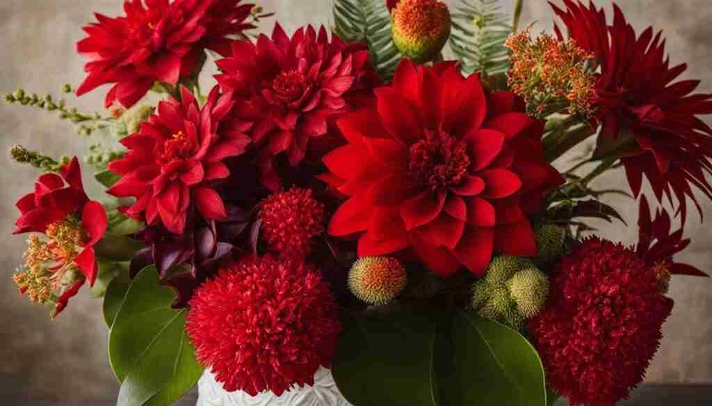 Grenada red flower species Grenada red flower species