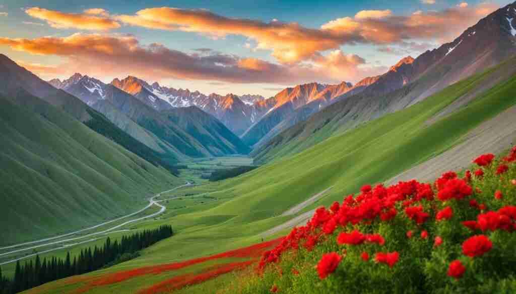Kyrgyzstan wildflowers