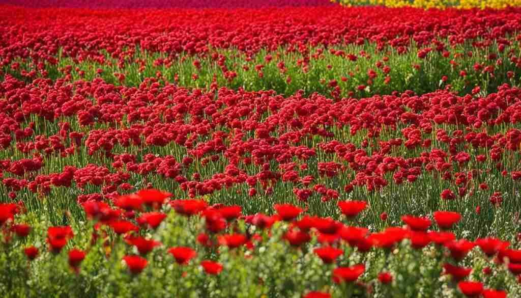Lebanon red flower names