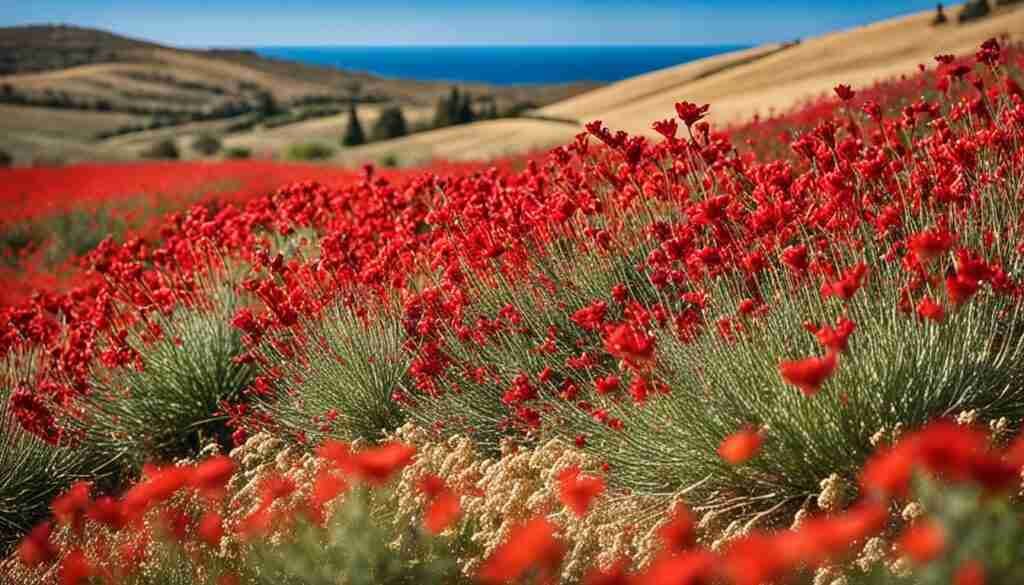 Popular Red Flowers in Cyprus