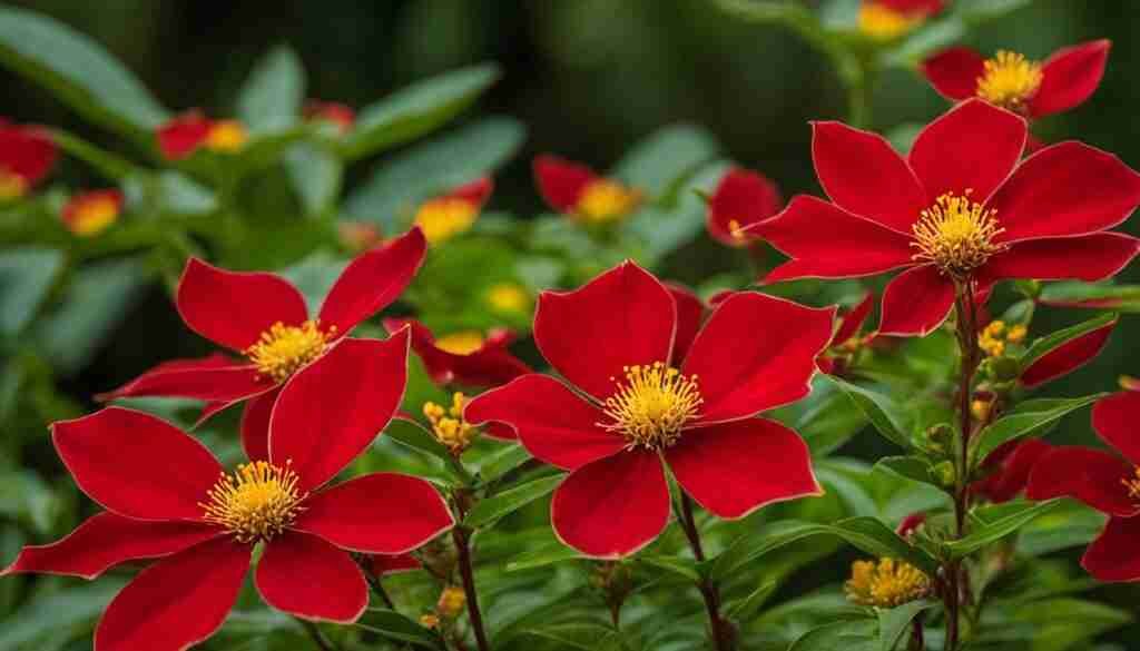 Popular Red Flowers in Guinea-Bissau