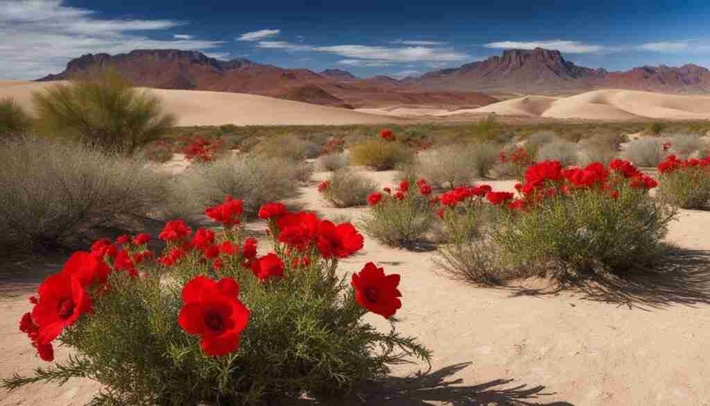 Popular Red Flowers in Iraq