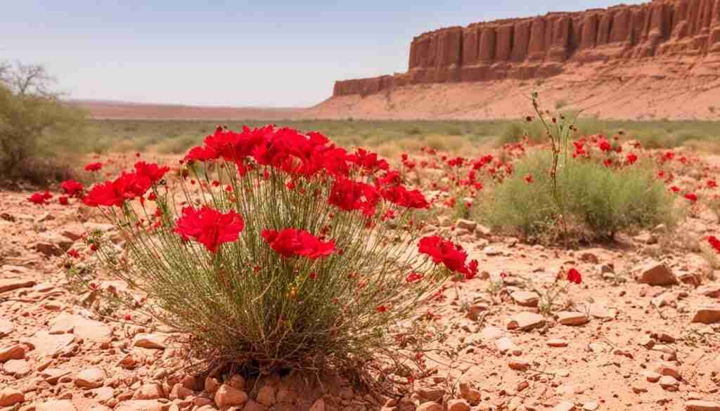 Red Flower Types in Burkina Faso