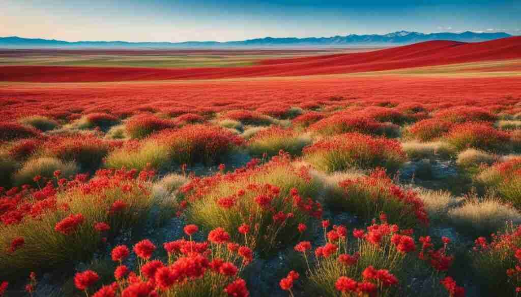 Red Flower Types in Kazakhstan Red Flower Types in Kazakhstan