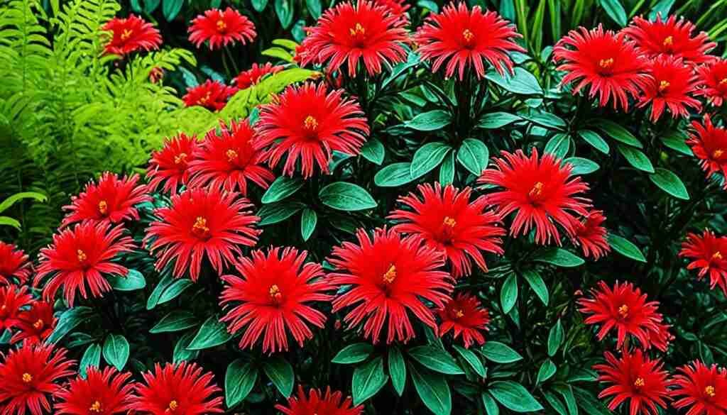 Red Flower Varieties in Brazil
