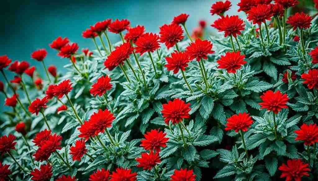 Red Flower Varieties in Croatia