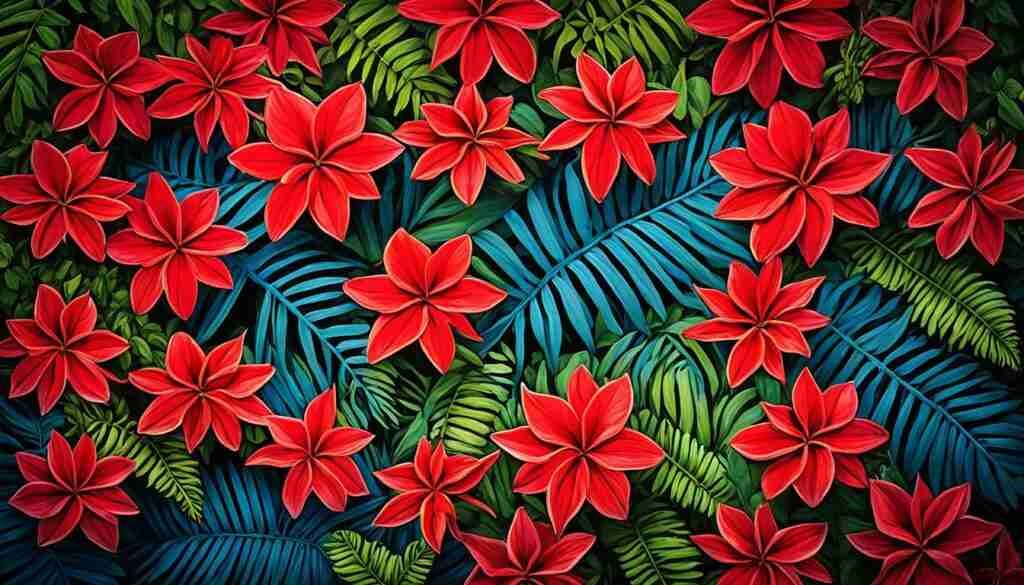 Red Flower Varieties in Fiji Red Flower Varieties in Fiji